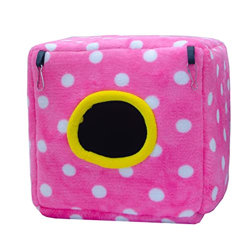 JSZDFSV Winter Bett Hängende Hängematte Käfig Zelt Plüsch Hamster JSZDFSV Winter Bett Hängende Hängematte Käfig Zelt Plüsch Hamster von JSZDFSV