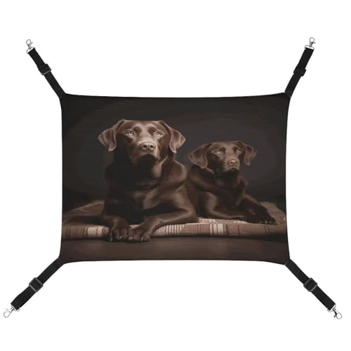 JTKBNVM Braune Labrador Retriever Katzenhängematte Haustierhängematte Frettchen Hängematte Katzenhängematte für große Katzen Hamster Hängematte Weiches Hängebett Katzenhängematte Hängende JTKBNVM Braune Labrador Retriever Katzenhängematte Haustierhängematte Frettchen Hängematte Katzenhängematte für große Katzen Hamster Hängematte Weiches Hängebett Katzenhängematte Hängende von JTKBNVM