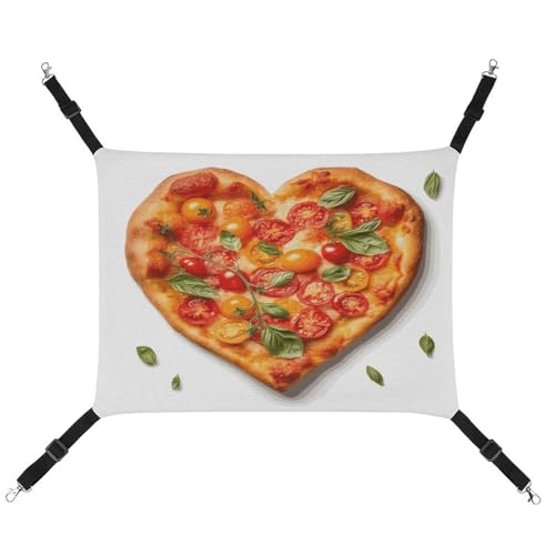JTKBNVM Herzförmige Pizza-Katzen-Hängematte Haustierhängematte Frettchen-Hängematte Katzenhängematte für große Katzen Hamster-Hängematte Weiches Hängebett Katzenhängematte Hängematte Bett JTKBNVM Herzförmige Pizza-Katzen-Hängematte Haustierhängematte Frettchen-Hängematte Katzenhängematte für große Katzen Hamster-Hängematte Weiches Hängebett Katzenhängematte Hängematte Bett von JTKBNVM