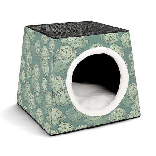Capsule Pet Waterloo, Kohlmuster, bedruckt, faltbar, Hundehaus, Katzenhöhle, weiches Kätzchenbett, warmes Kaninchennest, Chinchillas, Versteck für kleine und mittelgroße Tiere Capsule Pet Waterloo, Kohlmuster, bedruckt, faltbar, Hundehaus, Katzenhöhle, weiches Kätzchenbett, warmes Kaninchennest, Chinchillas, Versteck für kleine und mittelgroße Tiere von JTKLQBN