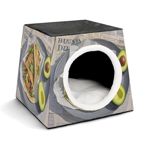 Capsule Pet Waterloo Gemüse-Pfannkuchen, bedruckt, faltbar, Hundehaus, Katzenhöhle, weiches Kätzchenbett, warmes Kaninchennest, Chinchillas, Versteck für kleine und mittelgroße Tiere Capsule Pet Waterloo Gemüse-Pfannkuchen, bedruckt, faltbar, Hundehaus, Katzenhöhle, weiches Kätzchenbett, warmes Kaninchennest, Chinchillas, Versteck für kleine und mittelgroße Tiere von JTKLQBN