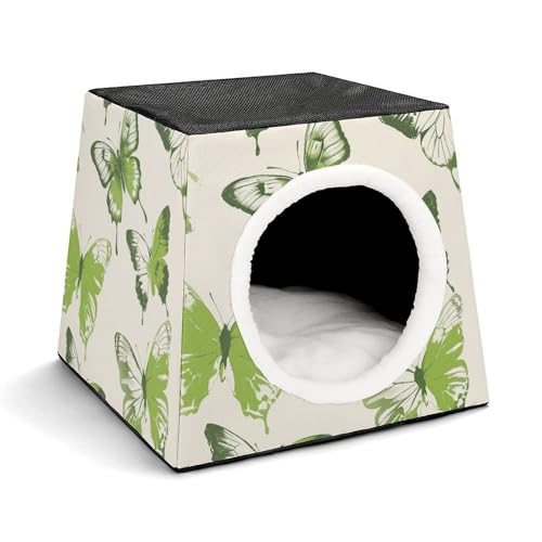 Capsule Pet Waterloo Hundehaus, Katzenhöhle, weiches Kätzchenbett, warmes Kaninchennest, Chinchillas, Versteck für kleine und mittelgroße Tiere im Innenbereich, Limettengrün Capsule Pet Waterloo Hundehaus, Katzenhöhle, weiches Kätzchenbett, warmes Kaninchennest, Chinchillas, Versteck für kleine und mittelgroße Tiere im Innenbereich, Limettengrün von JTKLQBN