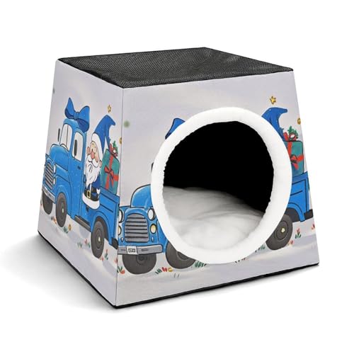 Capsule Pet Waterloo Trucks Delivering Gifts Printed Foldable Dog House Cat Cave Soft Kitten Bed Warm Rabbit Nest Chinchillas Hideout for Indoor Small and Medium Animal Capsule Pet Waterloo Trucks Delivering Gifts Printed Foldable Dog House Cat Cave Soft Kitten Bed Warm Rabbit Nest Chinchillas Hideout for Indoor Small and Medium Animal von JTKLQBN