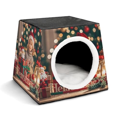 Capsule Pet Waterloo Weihnachtstreffen Moment Gedruckt Faltbares Hundehaus Katzenhöhle Weiches Kätzchenbett Warmes Kaninchennest Chinchillas Versteck für kleine und mittelgroße Tiere im Innenbereich Capsule Pet Waterloo Weihnachtstreffen Moment Gedruckt Faltbares Hundehaus Katzenhöhle Weiches Kätzchenbett Warmes Kaninchennest Chinchillas Versteck für kleine und mittelgroße Tiere im Innenbereich von JTKLQBN