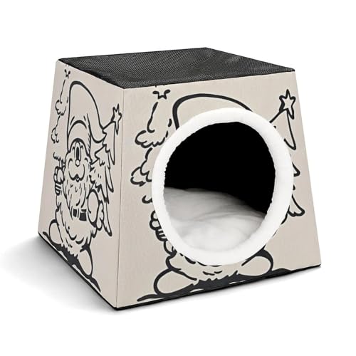 Capsule Pet Waterloo Zwerg umarmt den Baum, bedruckt, faltbar, Hundehaus, Katzenhöhle, weiches Kätzchenbett, warmes Kaninchennest, Chinchillas, Versteck für kleine und mittelgroße Tiere Capsule Pet Waterloo Zwerg umarmt den Baum, bedruckt, faltbar, Hundehaus, Katzenhöhle, weiches Kätzchenbett, warmes Kaninchennest, Chinchillas, Versteck für kleine und mittelgroße Tiere von JTKLQBN