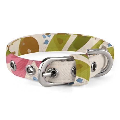 Hundehalsband, niedliches Welpenhalsband, Waschbär-Hundehalsband für mittelgroße Hunde, kleine Hunde, weiches Katzenhalsband, Haustierhalsband mit verstellbarer Schnalle, 20 - 26 cm von JTKLQBN