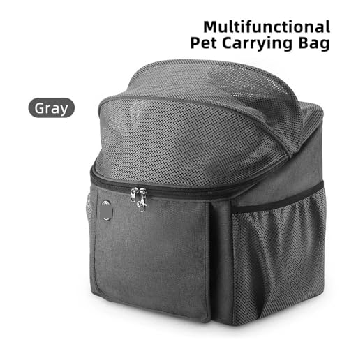Hundekorb Fahrrad Vorne Fahrrad-Front-Haustier-Tasche for Reisen, atmungsaktiv, atmungsaktiv, verschleißfest, Tasche for Hunde, Katzen, Outdoor-Haustier-Rucksack, Handtasche Hundekorb Fahrrad Vorne Fahrrad-Front-Haustier-Tasche for Reisen, atmungsaktiv, atmungsaktiv, verschleißfest, Tasche for Hunde, Katzen, Outdoor-Haustier-Rucksack, Handtasche von JTKSSCS