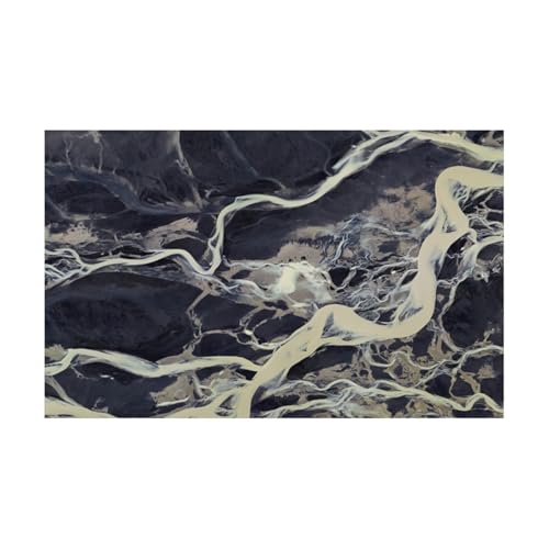 JTKSSCS Aquarium RüCkwand 3D Aquarium Hintergrund Poster PVC Klebstoff Aufkleber Fisch Tank Welt Hintergrund Rock Hintergrund Aufkleber(Color1,50x100cm) von JTKSSCS