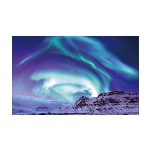 JTKSSCS Aquarium RüCkwand Aquarium-Hintergrundaufkleber, Blauer Planet, Poster, Fischtank-Dekoration, Selbstklebende Tapete(41x61cm) von JTKSSCS
