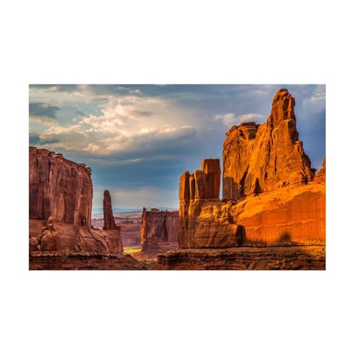 JTKSSCS Aquarium RüCkwand Dekoration Aquarium Hintergrund Ornament Poster Wüstenlandschaft Aquarium Landschaft Selbstklebende Fisch Tank(Color2,30x61cm) von JTKSSCS