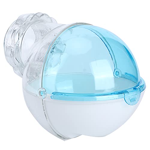 JTLB 13 cm Schönes Hamster-Lauf-Übungsrad aus Kunststoff Kleine Haustiere, Ratten-Lauf-Spielspielzeug (Blau) von JTLB