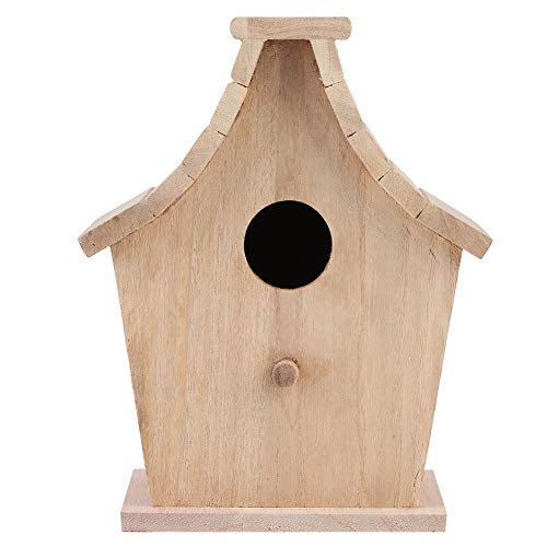 Hängende Vogelhaus-Zuchtbox aus Holz für Papageien, Wellensittiche und Kleine Vögel – Haustierbedarf, Perfekt für die Vogelzucht von JTLB