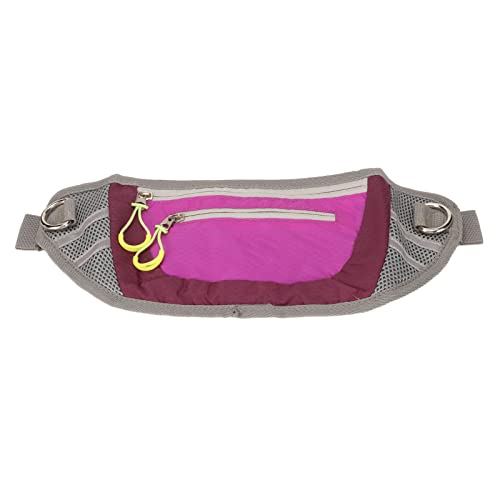 JTLB Hunde-Leckerli-Trainingstasche, Nylon-Multifunktions-Reflektorstreifen, Haustier-Leckerli-Taschenhalter mit Reißverschluss für Spaziergänge Im Freien (Violett) von JTLB