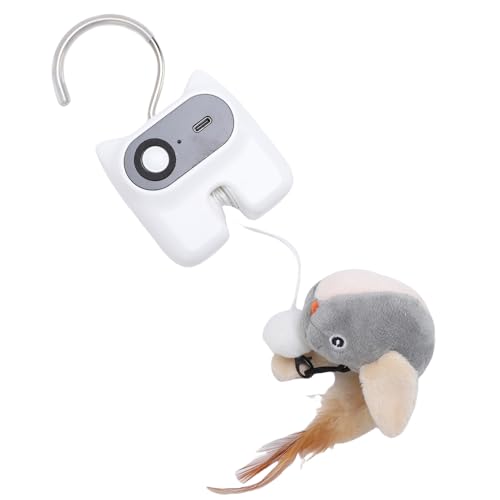 JTLB Interaktives Hängende Katzenspielzeug -Set, Einziehbares Türspielzeug für Innenübungen, Innovative Haken für Stabilität und Spielstimulation JTLB Interaktives Hängende Katzenspielzeug -Set, Einziehbares Türspielzeug für Innenübungen, Innovative Haken für Stabilität und Spielstimulation von JTLB