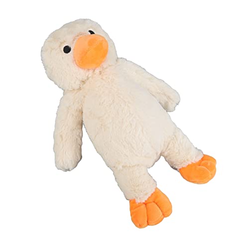 JTLB Quietschendes Plüsch-Entenspielzeug für Hunde, Langlebiges Zahnreinigungsspielzeug für Kleine Bis Mittelgroße Rassen, Lindert Langeweile, Attraktives Quietschspielzeug für Hunde JTLB Quietschendes Plüsch-Entenspielzeug für Hunde, Langlebiges Zahnreinigungsspielzeug für Kleine Bis Mittelgroße Rassen, Lindert Langeweile, Attraktives Quietschspielzeug für Hunde von JTLB