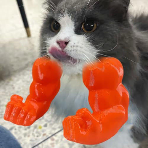 3D Printed Cat Muscle Arm with Muscle Costume Accessory Costume Prop for Halloween Birthday Party Supplies von JUCHRZEY