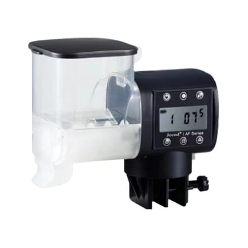 JUCHRZEY Automatischer Futterspender mit Timer, Fischfutterspender, automatischer Fischfutterspender for Aquarium, kleines Aquarium, Schildkröte, Betta, Koi von JUCHRZEY