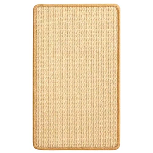 JUCHRZEY Horizontaler Katzenboden-Kratzteppich mit Klebebändern, Sisalstoff, Katzenkratzteppich, Katzenkratzteppich, Wandkratzer, schützt Möbel und Wand JUCHRZEY Horizontaler Katzenboden-Kratzteppich mit Klebebändern, Sisalstoff, Katzenkratzteppich, Katzenkratzteppich, Wandkratzer, schützt Möbel und Wand von JUCHRZEY