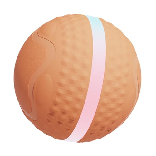 JUCHRZEY Interaktiver Hundeball, über USB wiederaufladbar, intelligentes elektrisches Ballspielzeug mit 2 Modi, automatisch rollendes Ballspielzeug for Welpen/kleine/mittelgroße/große Hunde JUCHRZEY Interaktiver Hundeball, über USB wiederaufladbar, intelligentes elektrisches Ballspielzeug mit 2 Modi, automatisch rollendes Ballspielzeug for Welpen/kleine/mittelgroße/große Hunde von JUCHRZEY