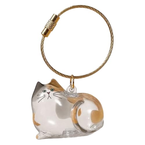 JUCHRZEY Katze Haar Schlüsselanhänger, Katze Haar Schlüssel Anhänger, Transparente Acryl Katzenhaare Aufbewahrungsbox Anhänger, Katzen Anhänger Schlüsselring, Haustierhaare Erinnerungsbox (Stil B) JUCHRZEY Katze Haar Schlüsselanhänger, Katze Haar Schlüssel Anhänger, Transparente Acryl Katzenhaare Aufbewahrungsbox Anhänger, Katzen Anhänger Schlüsselring, Haustierhaare Erinnerungsbox (Stil B) von JUCHRZEY