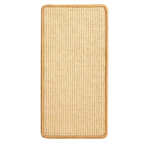 JUCHRZEY Katzenkratzmatte aus natürlichem Sisal mit Klebebändern, horizontaler Katzenboden-Kratzunterlage-Teppich, Sisalstoff-Katzenkratzunterlage, schützt Möbel und Wand JUCHRZEY Katzenkratzmatte aus natürlichem Sisal mit Klebebändern, horizontaler Katzenboden-Kratzunterlage-Teppich, Sisalstoff-Katzenkratzunterlage, schützt Möbel und Wand von JUCHRZEY