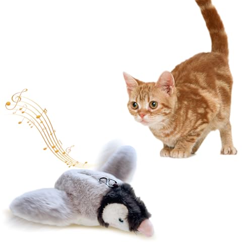 JUCHRZEY Katzenspielzeug Vogel, Interaktives Katzenspielzeug Selbstbeschäftigung, Elektrisches Vogelspielzeug, Plüsch Katzenspielzeug for Katzen JUCHRZEY Katzenspielzeug Vogel, Interaktives Katzenspielzeug Selbstbeschäftigung, Elektrisches Vogelspielzeug, Plüsch Katzenspielzeug for Katzen von JUCHRZEY