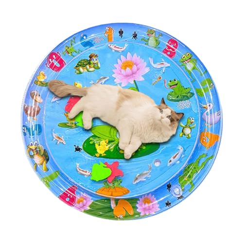 JUCHRZEY Wassersensor Spielmatte aufblasbare Haustier-Wasserspielmatten, mit Wasser befüllbare Katzen und Hundekühlmatten Sommerspielzeug for Katzen und Hunde JUCHRZEY Wassersensor Spielmatte aufblasbare Haustier-Wasserspielmatten, mit Wasser befüllbare Katzen und Hundekühlmatten Sommerspielzeug for Katzen und Hunde von JUCHRZEY