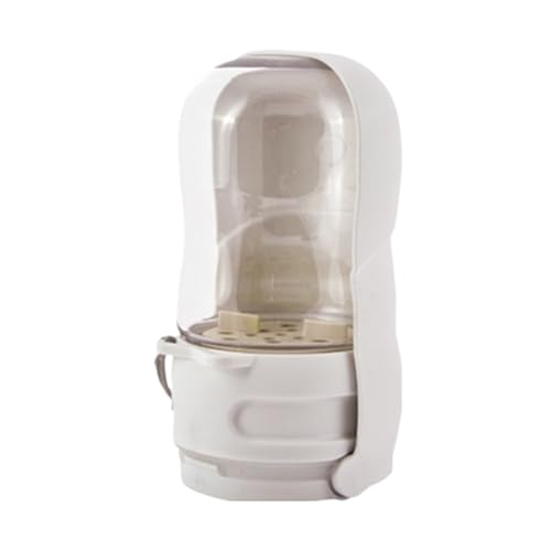 JUCHRZEY Wasserspender for Haustiere im Freien, zusammenklappbar, 350 ml, tragbare Hundewasserflasche, auslaufsicher, tragbarer Hundetrinkbecher for Haustiere, Outdoor, Spaziergänge, Wandern von JUCHRZEY