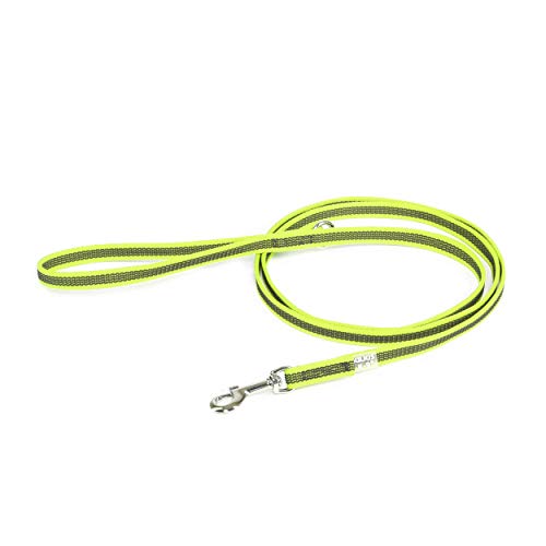 IDC Color & Gray gumierte Leine, 14 mm x 1,8 m mit Schlaufe, Neon-Grau IDC Color & Gray gumierte Leine, 14 mm x 1,8 m mit Schlaufe, Neon-Grau von JULIUS K-9