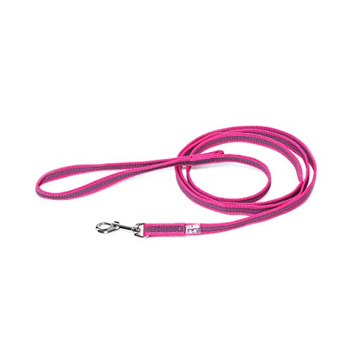 IDC Color & Gray gumierte Leine, 14 mm x 2 m mit Schlaufe, Pink-Grau IDC Color & Gray gumierte Leine, 14 mm x 2 m mit Schlaufe, Pink-Grau von JULIUS K-9