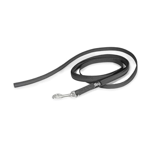 IDC Color & Gray gumierte Leine, 14 mm x 2 m ohne Schlaufe, Schwarz-Grau IDC Color & Gray gumierte Leine, 14 mm x 2 m ohne Schlaufe, Schwarz-Grau von JULIUS K-9