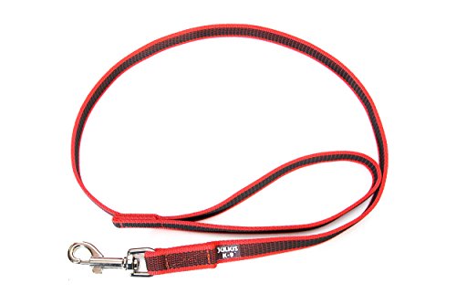 IDC Color & Gray gumierte Leine, 20 mm x 1,2 m mit Schlaufe, Rot-Grau IDC Color & Gray gumierte Leine, 20 mm x 1,2 m mit Schlaufe, Rot-Grau von JULIUS K-9
