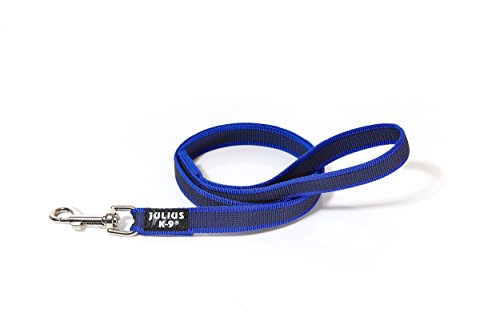 IDC Color & Gray gumierte Leine, 20 mm x 1 m mit Schlaufe, Blau-Grau IDC Color & Gray gumierte Leine, 20 mm x 1 m mit Schlaufe, Blau-Grau von JULIUS K-9