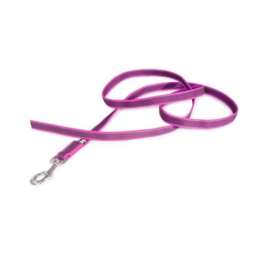 IDC Color & Gray gumierte Leine, 20 mm x 2 m ohne Schlaufe, Pink-Grau IDC Color & Gray gumierte Leine, 20 mm x 2 m ohne Schlaufe, Pink-Grau von JULIUS K-9