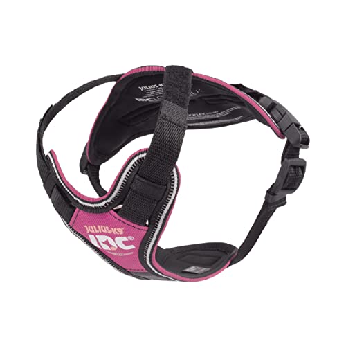 IDC Longwalk Geschirr, Rosa-Grau, Größe: 2XS IDC Longwalk Geschirr, Rosa-Grau, Größe: 2XS von JULIUS K-9