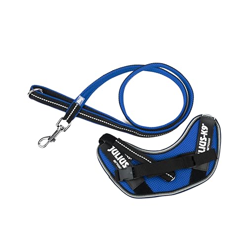 IDC Powair Bundle - IDC Powair Hundegeschirr, Größe: XS/Mini-Mini, Blau + IDC Powairleine, Größe: 1,2 m mit Schlaufe und mit kleinen Karabiner, Blau IDC Powair Bundle - IDC Powair Hundegeschirr, Größe: XS/Mini-Mini, Blau + IDC Powairleine, Größe: 1,2 m mit Schlaufe und mit kleinen Karabiner, Blau von JULIUS K-9
