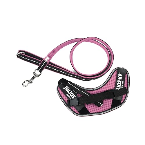 IDC Powair Bundle - IDC Powair Hundegeschirr, Größe: XS/Mini-Mini, Pink + IDC Powairleine, Größe: 1,2 m mit Schlaufe und mit kleinen Karabiner, Pink IDC Powair Bundle - IDC Powair Hundegeschirr, Größe: XS/Mini-Mini, Pink + IDC Powairleine, Größe: 1,2 m mit Schlaufe und mit kleinen Karabiner, Pink von JULIUS K-9