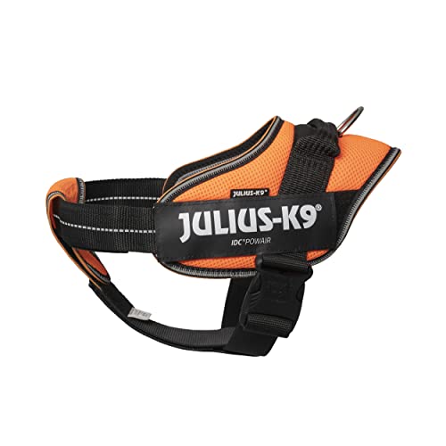 IDC Powair Hundegeschirr, Größe: 2XL/3, Orange + JK9 Powair Druckverteilerpad, Größe: 2XL, Orange IDC Powair Hundegeschirr, Größe: 2XL/3, Orange + JK9 Powair Druckverteilerpad, Größe: 2XL, Orange von JULIUS K-9
