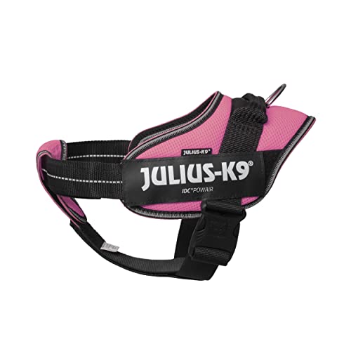 IDC Powair Hundegeschirr, Größe: M/0, Pink + JK9 Powair Druckverteilerpad, Größe: M, Pink IDC Powair Hundegeschirr, Größe: M/0, Pink + JK9 Powair Druckverteilerpad, Größe: M, Pink von JULIUS K-9