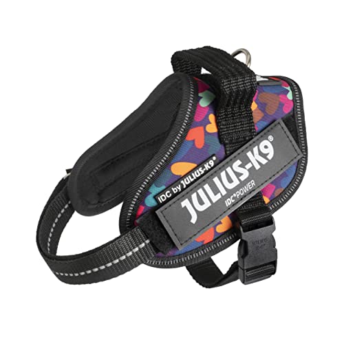 IDC Powergeschirr, Größe: XS/Mini-Mini, Mixed Heart - Limited Edition von JULIUS K-9