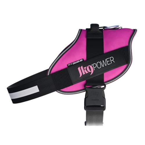 JK9 Powergeschirr, Größe: 2XL/3, Dunkelpink von JULIUS K-9