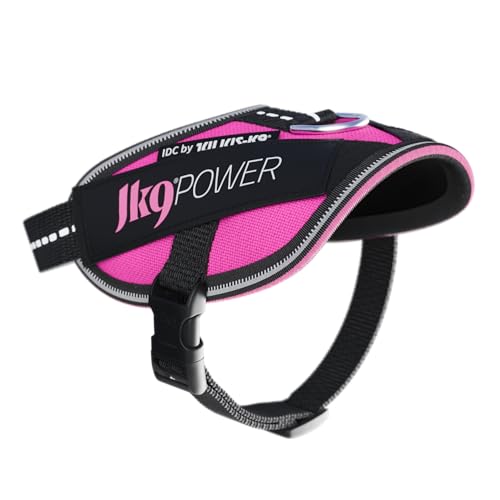 JK9 Powergeschirr, Größe: 2XS/Baby 2, Dunkelpink von JULIUS K-9