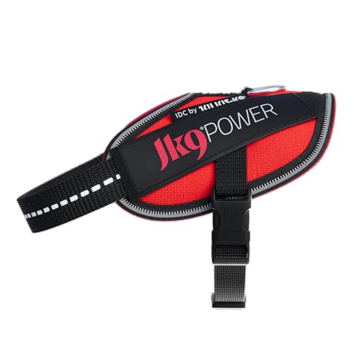 JK9 Powergeschirr, Größe: 2XS/Baby 2, Rot von JULIUS K-9