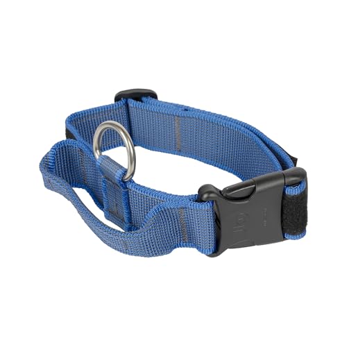 JULIUS-K9, 100HA-K-B-2015 Color & Gray K9-Halsband mit Haltegriff, Sicherheitsverschluss und Logo, 40 mm*38-53 cm, verstellbar, blau-grau JULIUS-K9, 100HA-K-B-2015 Color & Gray K9-Halsband mit Haltegriff, Sicherheitsverschluss und Logo, 40 mm*38-53 cm, verstellbar, blau-grau von JULIUS K-9