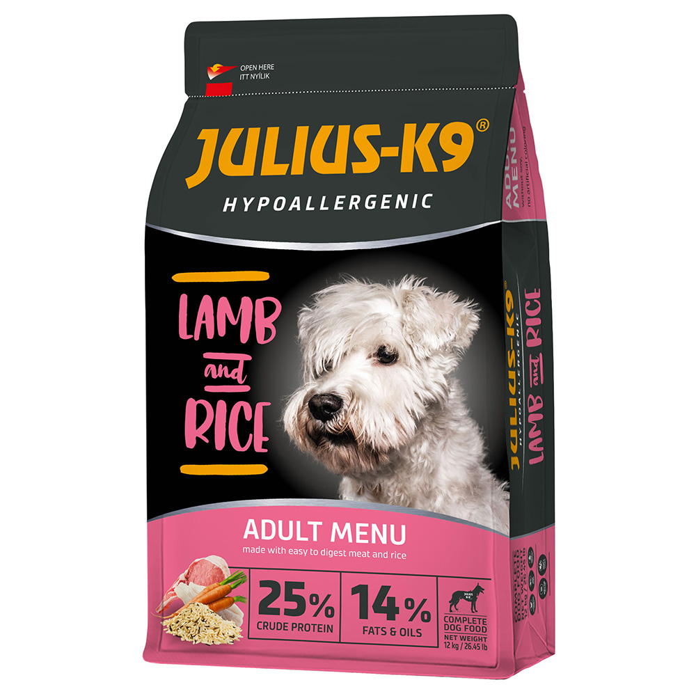 JULIUS-K9 High Premium Adult Hypoallergenic Lamm - 12 kg von JULIUS K-9