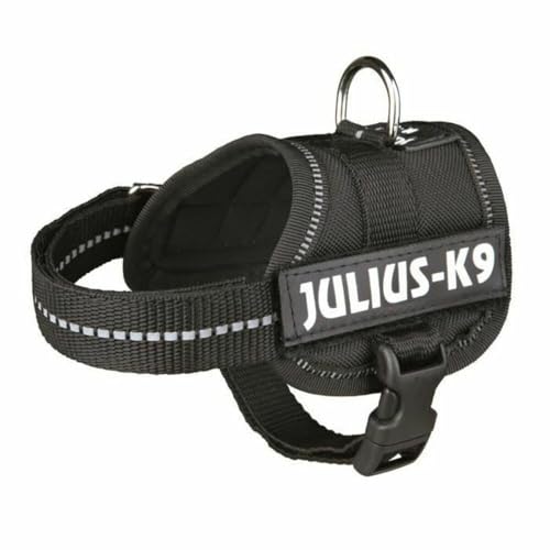 K9 Powergeschirr, Größe: 3XS/Baby 1, Schwarz K9 Powergeschirr, Größe: 3XS/Baby 1, Schwarz von JULIUS K-9