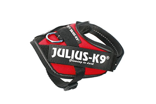 JULIUS K-9 IDC Powergeschirr, Größe: 2XS / Baby 2, Rot, 16IDC-R-B2 von JULIUS K-9