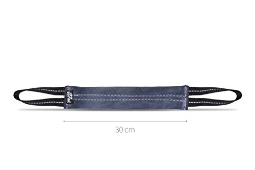 Julius-K9, 185LE-30, Beisswurst, Leder, flach, 30 cm lang, zwei Handschlaufen Julius-K9, 185LE-30, Beisswurst, Leder, flach, 30 cm lang, zwei Handschlaufen von JULIUS K-9