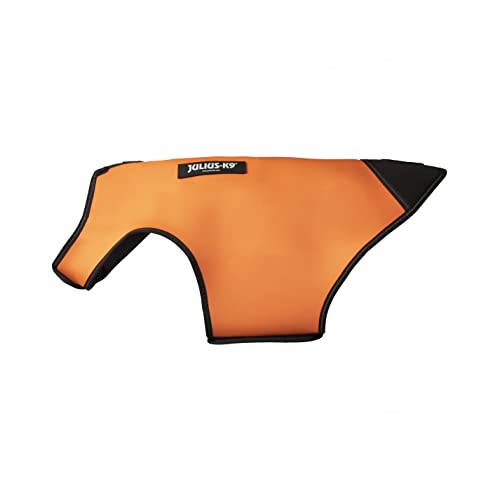 Julius-K9, IDC Neoprene Hundekleidung, Size: XL, Schwarz und UV Orange von JULIUS K-9