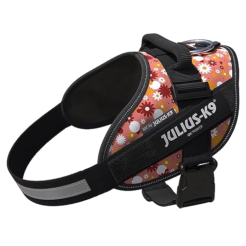 Julius-K9, IDC Powergeschirr, Größe: L/1, Pink mit kleinen Blumen Julius-K9, IDC Powergeschirr, Größe: L/1, Pink mit kleinen Blumen von JULIUS K-9